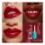 NYX Professional Makeup Lip IV Lip Gloss Stain Hydrating 13 Cranberry Splash Perspective: left