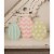 Easter Glittered Standing Easter Eggs Wood Pastel Easel Back Rl1712 Perspective: left