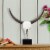 Wild & Beautiful Cow Skull, Resin- Saltoro Sherpi Perspective: left