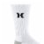 Hurley Mens Crew Socks Multipack - White Perspective: left
