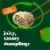 Bibigo Frozen Beef Pho Steamed Dumplings Perspective: left