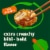 CJ Bibigo Korean Style Crunchy Fried Chicken with Soy Garlic Sauce Frozen Meal Perspective: left