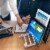 Prosumers Choice 5 Device Universal Tablet & Smartphone Charging Stand - Clear Perspective: left