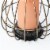 Luxen Home  7.9 in. Iron Pear Cage LED Lantern Perspective: left