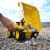 Maxx Action Motorized 2-in-1 Dig Rig Perspective: left