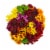 Fall Poms Bouquet Perspective: left