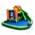 Gymax Inflatable Slide Bouncer and Water Park Bounce House Climbing Wall Splash Pool Water Perspective: left