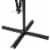Sunnydaze 9.5 ft Cantilever Offset Patio Umbrella with Crank - Smoke Perspective: left