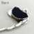 Wrapables Stylish Purse Hook Hanger, Foldable Handbag Table Hanger, Silver Handbag Perspective: left