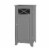 Elegant Home Fashions Bathroom Floor Cabinet With One Door Grey Dawson EHF-6834G Perspective: left