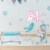 Baby Doll 3-in-1 Doll Stroller Set Pretend Play Dolls Stroller Kids Christmas Gift, Blue Perspective: left