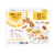 Simple Mills Honey Cinnamon Seed & Nut Flour Sweet Thins Cinnamon Cookies Perspective: left