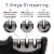 Kitchen Knife Sharpening Tool with Cut-Resistant Glove Included Perspective: left
