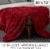 Cheer Collection Reversible Faux Fur Accent Throw Blanket Perspective: left