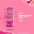 Ghost Zero Sugar Bubblicious Strawberry Splash Energy Drink Can Perspective: left