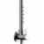 PULSE ShowerSpas Atlantis Chrome Shower System Perspective: left