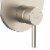 PULSE ShowerSpas Two Way TruTemp Pressure Balance Valve with Brushed Nickel Trim Kit Perspective: left