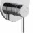 PULSE ShowerSpas Two Way TruTemp Pressure Balance Valve with Chrome Trim Kit Perspective: left