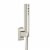PULSE ShowerSpas Brushed-Nickel Wall Mounted Tub Filler Perspective: left