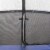 10 FT Round Trampoline Set with Safety Enclosure System - Blue Perspective: left