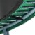 Super Spring Cover - Safety Pad, Fits 15 FT Round Trampoline Frame - Green Perspective: left