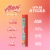Alani Nu Zero Sugar Energy Sticks Juicy Peach Perspective: left