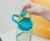Disney Lilo & Stitch Tropical 28oz Plastic Water Bottle w/ Screw Lid Perspective: left