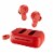 Skullcandy Dime True Wireless Earbuds - Red Perspective: left