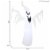 7' Halloween Inflatable Ghost LED Lighted Blow Up Outdoor Yard Lawn Decor Perspective: left