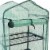 Mini Greenhouse 4 Shelves Outdoor Portable Garden Plant Green Growing Rack Perspective: left