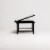 Lada Black Adjustable Laptop Desk Bed Tray Perspective: left