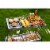 28.8 inches Portable Charcoal BBQ Grill Perspective: left
