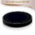 10.25  Black with Silver Edge Rim Plastic Dinner Plates (120 Plates) Perspective: left