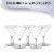 2 oz. Clear Plastic Mini Martini Shot Glasses (192 Glasses) Perspective: left