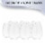 12 oz. Clear Elegant Stemless Plastic Wine Glasses (64 Glasses) Perspective: left