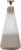 Cleancult Gray Glass Liquid Dish Soap Bottle Perspective: left