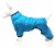 Pet Life Aura-Vent Lightweight 4-Season Stretch and Quick-Dry Full Body Dog Jacket Perspective: left