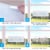 Fly Clear Window Fly Traps Bug Fly Killer Window Decal Non-Toxic, Total 10 Pices Perspective: left