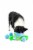 Midlee Hide a Ball Dog Toy - Blue/Green (Large) Perspective: left