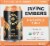 Flying Embers Pineapple Chili Hard Kombucha Perspective: left