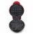 Nostalgia My Mini Santa Red Waffle Maker Perspective: left