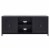 Henn&Hart 58  Black TV Stand Perspective: left