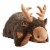 Pillow Pets Sweet Chocolate Scented Moose Plush Toy Perspective: left