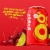 Poppi Cherry Limeade Prebiotic Soda Can Perspective: left