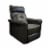 Sitswell Easton Swivel Glider Recliner - Charcoal Perspective: left