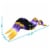 Sunnydaze 9 ft Terrifying Tarantula Spider Inflatable Halloween Decoration Perspective: left