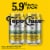 Topo Chico Spirited Tequila & Lime Ranch Water Canned Cocktail Perspective: left