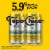 Topo Chico Spirited Tequila & Lime Ranch Water Canned Cocktail Perspective: left
