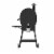 LifePro SCSP1500LP 1500 Square Inch Barrel Precision Wood Pellet Smoker Grill Perspective: left