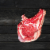 FeedingU Kosher Bone-In Ribeye Steak, 4 Steaks, 1-1.5 lbs per Steak. Trimmed, Sealed, Perspective: left